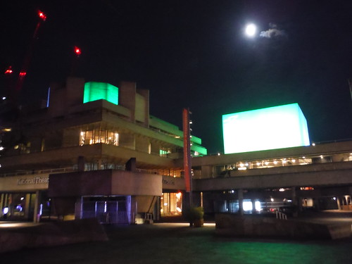 National Theatre, Southbank SWC Short Walk 57 - Illuminated River