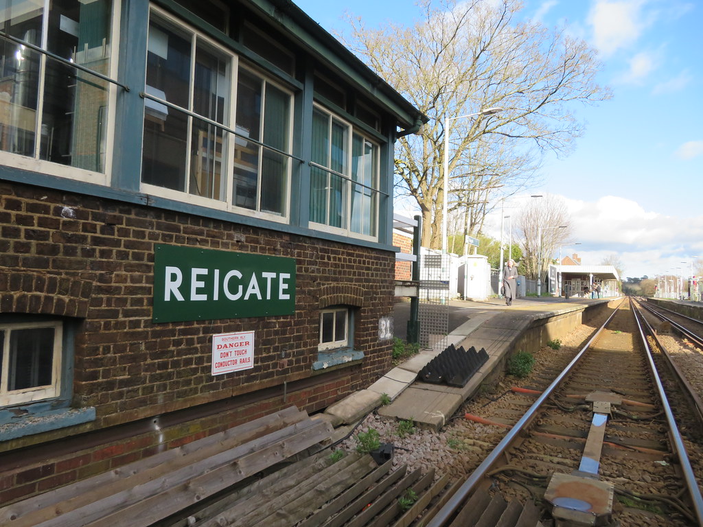 UK - Surrey - Reigate - Signal box