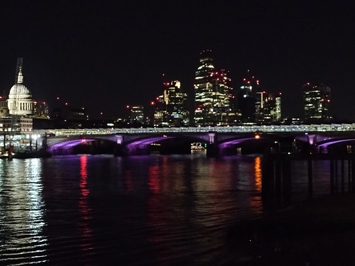 St. Paul's, Blackfriars Road and Railway Bridges and the City of London SWC Short Walk 57 - Illuminated River