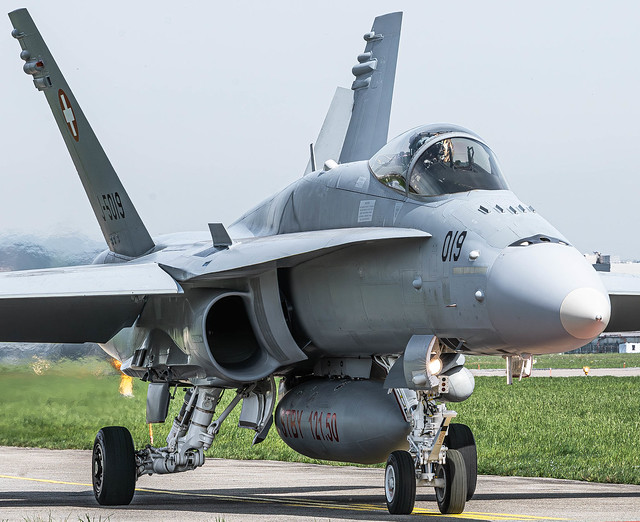 EML/LSME: SwissAirForce / Boeing F/A-18C Hornet  / J-5019