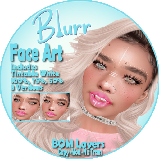 Blurr Ad Face Art