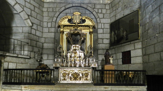 capilla de la concepcin del santisimo de la virgen de la caridad o de santa teresa interior catedral de cristo salvador de avila 1