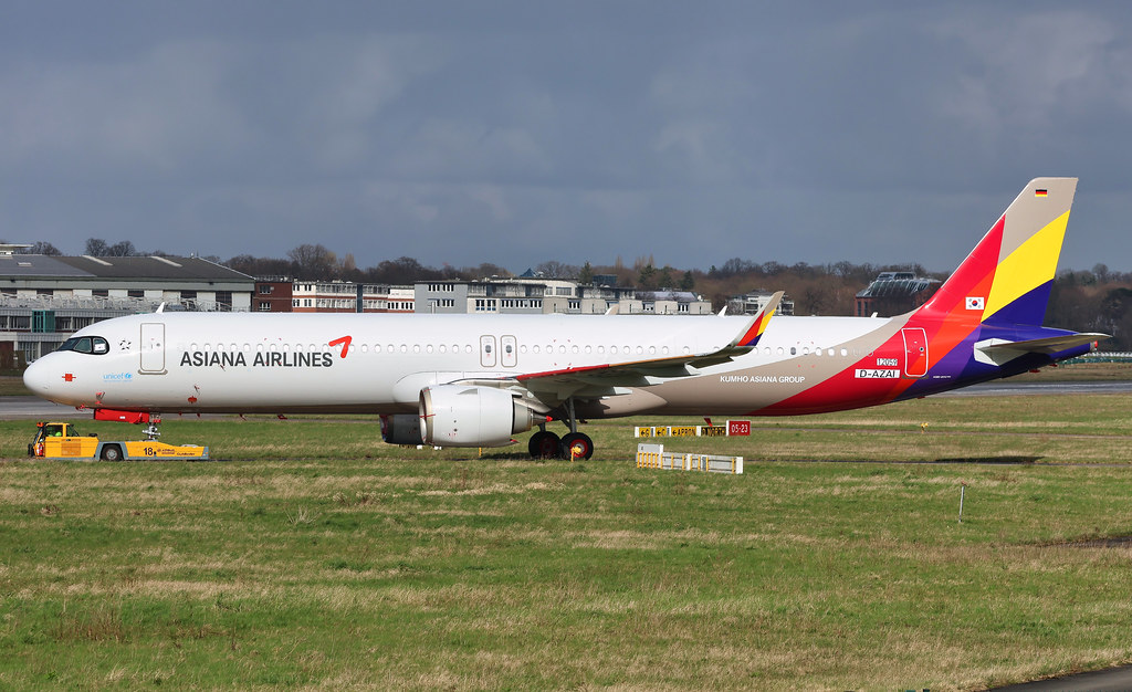 Asiana Airlines A321neo D-AZAI HL8582 MSN 12059 25.3.24 XFW