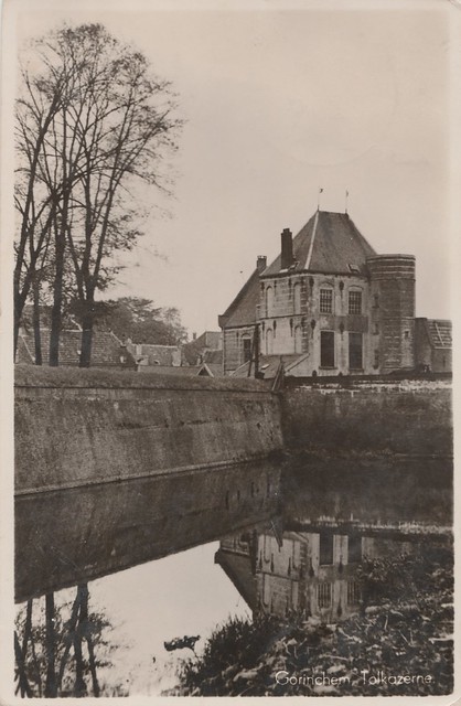 Ansichtkaart - Gorinchem, Tolkazerne (Uitg. onbekend, poststempel 1948)