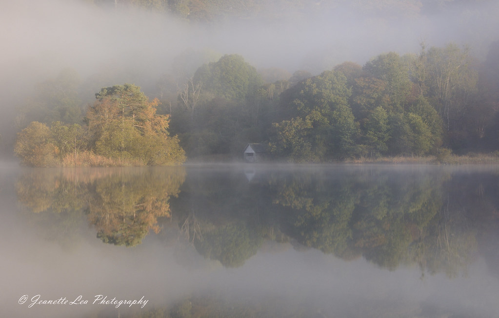 Rydal Water In The Morning Mist