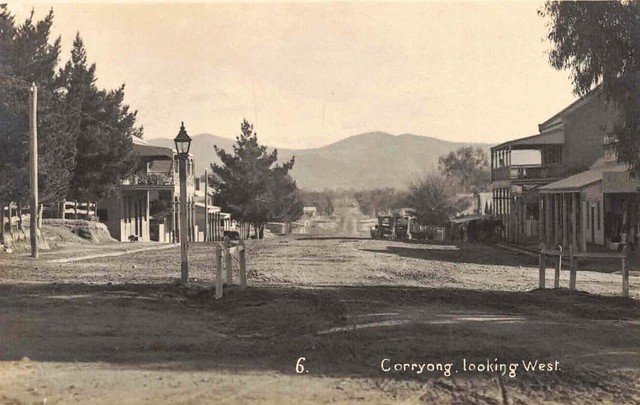 Main street in Corryong, Victoria - 1911