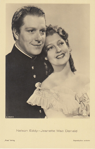 Jeanette MacDonald and Nelson Eddy in The Girl of the Golden West (1938)