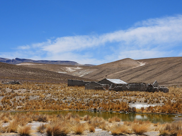 Ruins along the Arequipa - Chivay road, Peru