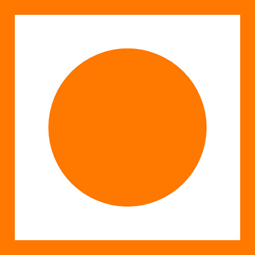 An orange circle representing Act