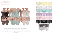 Aetron spring lingerie set - BOM layers