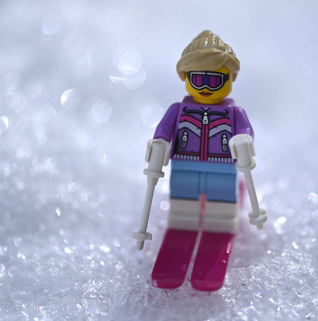 Skiing On Cold Snow