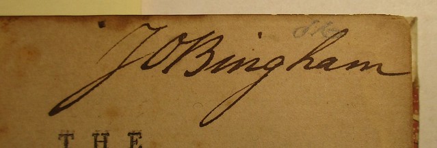 Penn Libraries E311 .C63 1795: Inscription