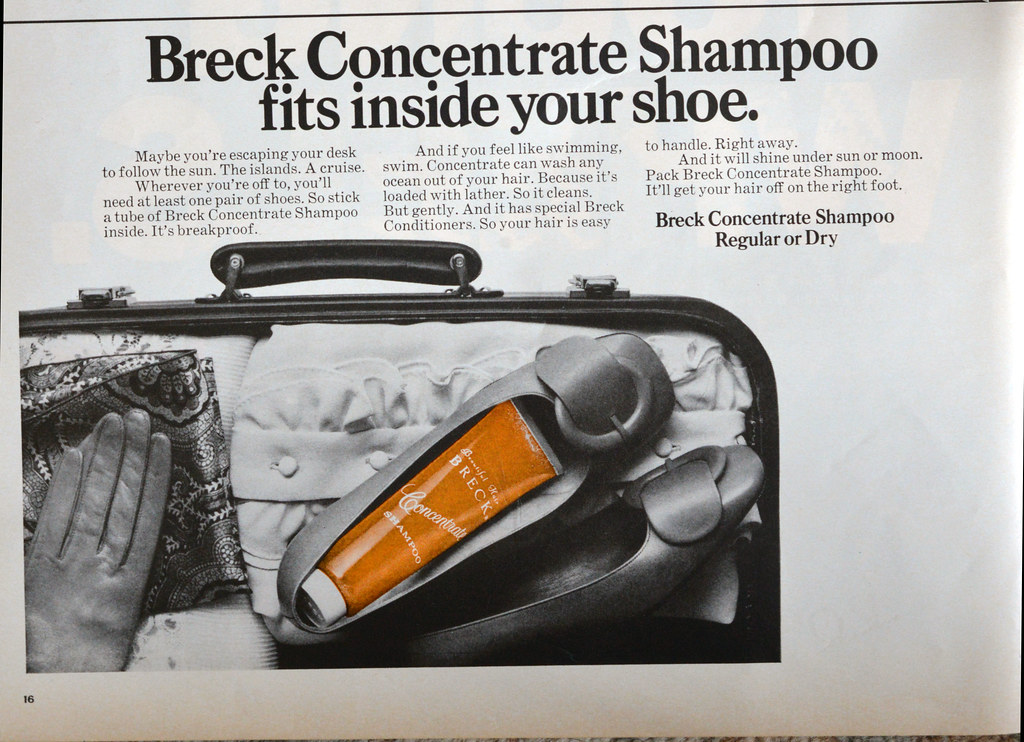 Breck Shampoo 1969