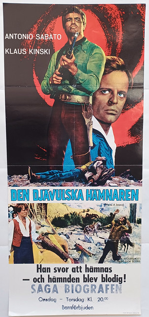 Due volte Giuda aka Den Djävulska Hämnaren Sweden Movie Poster