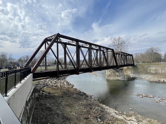 Pennsylvania Railroad Bridge, Muncie, IN 2024