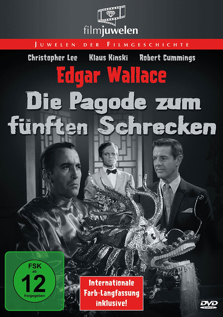 Five Golden Dragons aka Die Pagode zum fünften Schrecken Germany DVD Cover