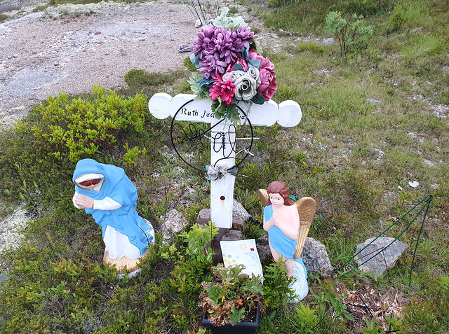 Roadside Memorial, Highway 103, Nova Scotia