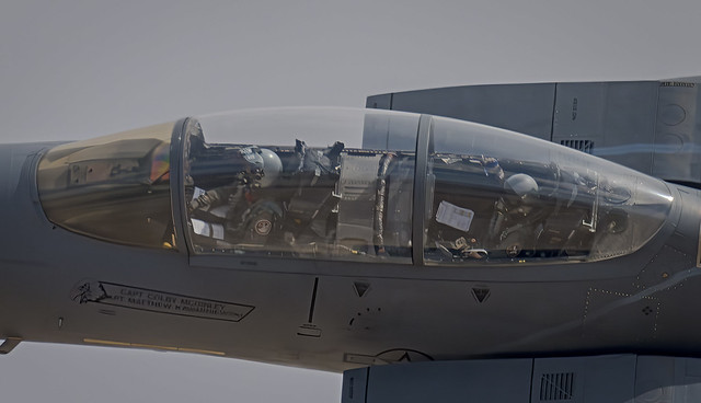 Look into the Cockpit of the F-15E