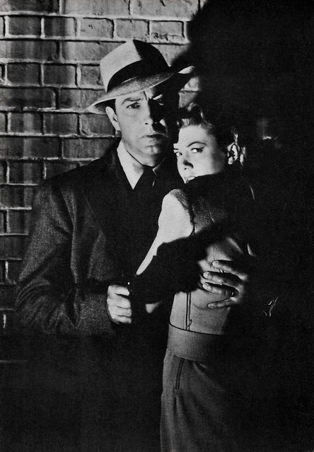 Robert Taylor and Audrey Totter in High Wall (1947)