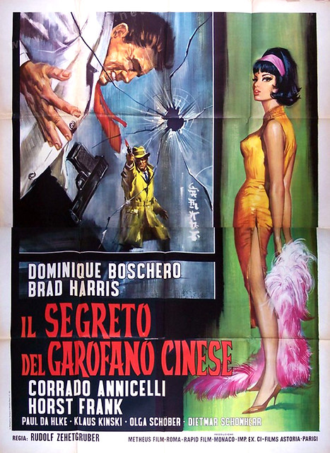 Das Geheimnis der chinesischen Nelke aka Il segreto del garofano cinese Italian Movie Poster 02