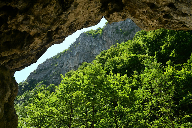 Green cave exit