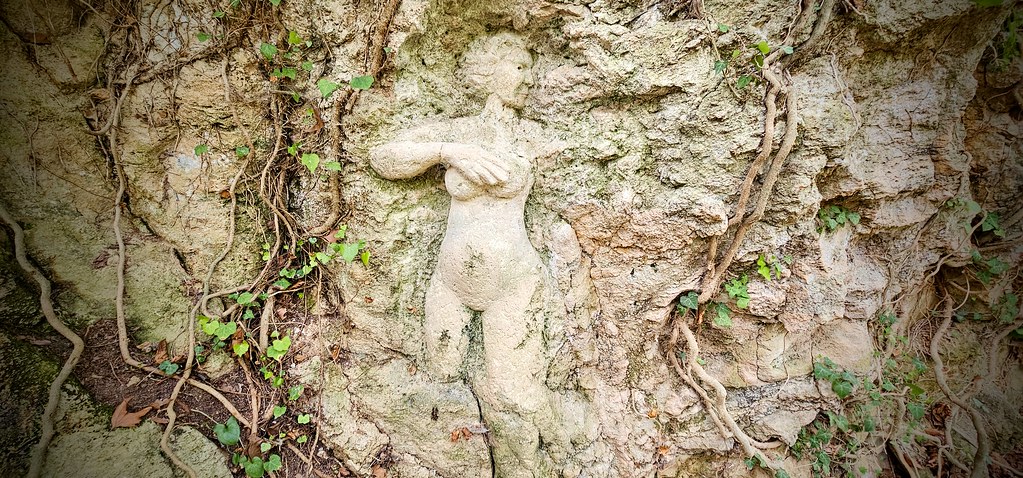 Carved statue