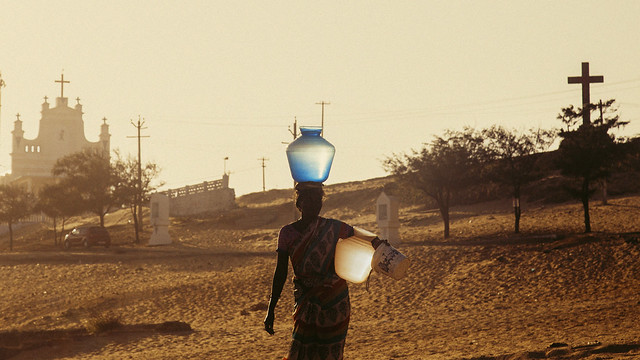 Fetching water | Manapad