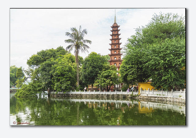 Hanoï -  La pagode bouddhiste Tran Quoc