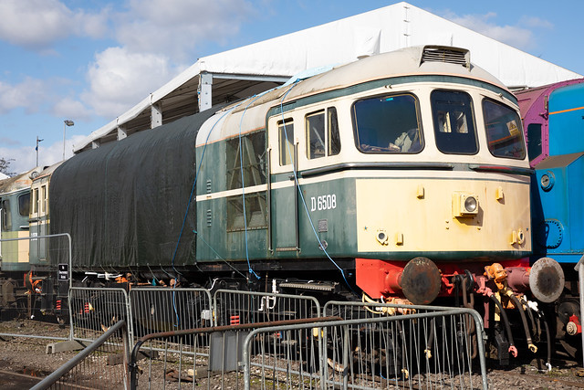 D6508 British Railways BRC&W Class 33/0 at The Battlefield Line | Shackerstone, Leicestershire, UK 24/Mar/2024