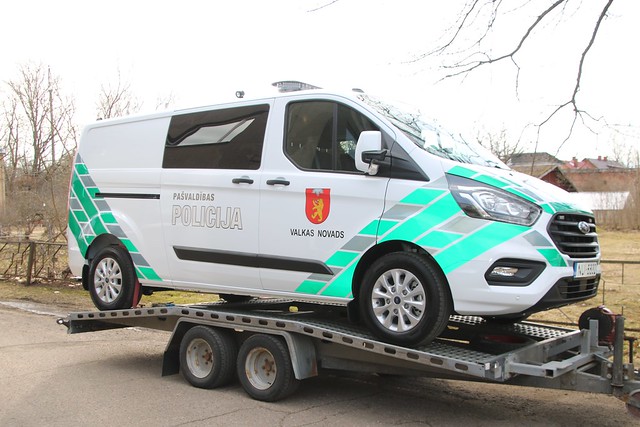 Valkas novada Pašvaldības policijas autoparku papildina jauns operatīvais transportlīdzeklis