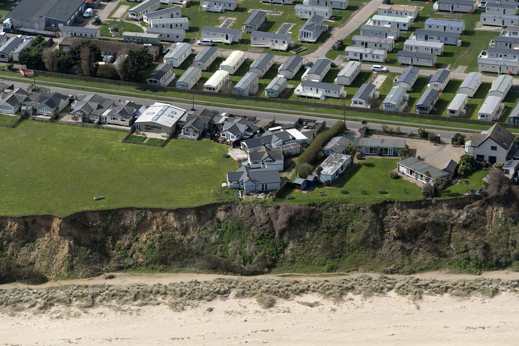 California aerial image - Norfolk coast