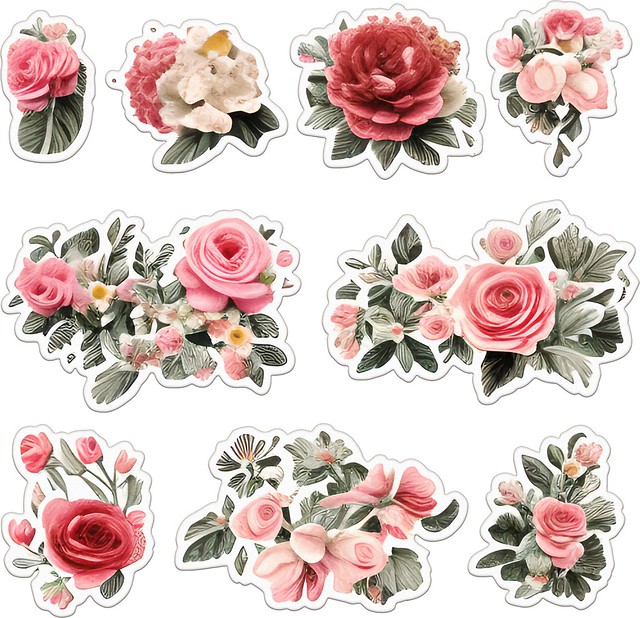 Floral Stickers