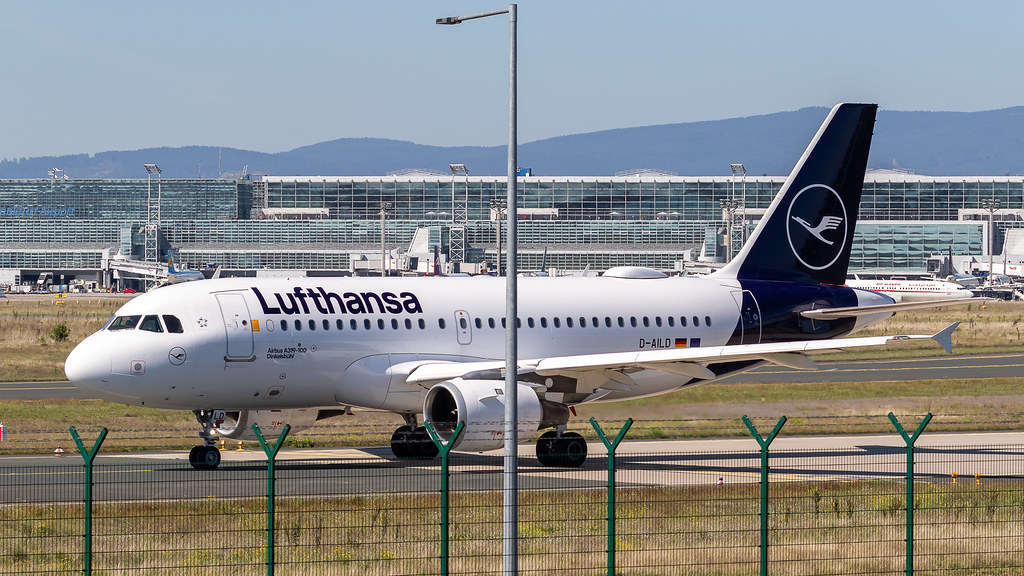 D-AILD- Airbus A319-114 - Lufthansa- EDDF - LH210- 20230906