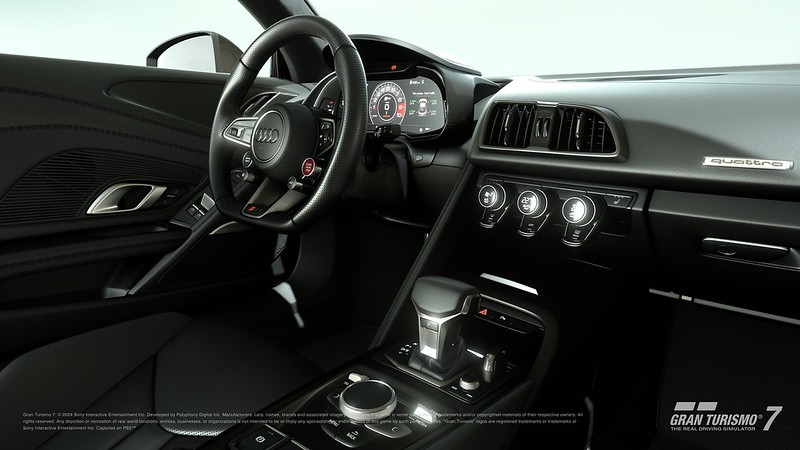 Audi R8 Coupé V10 plus '16 cockpit