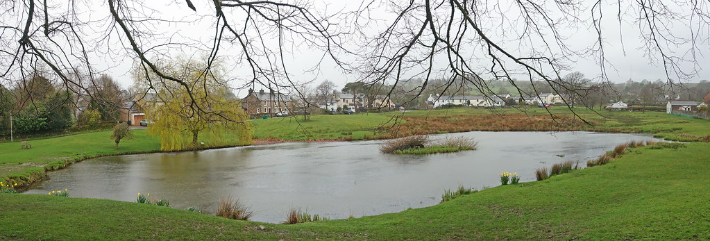 Caldbeck village pond.