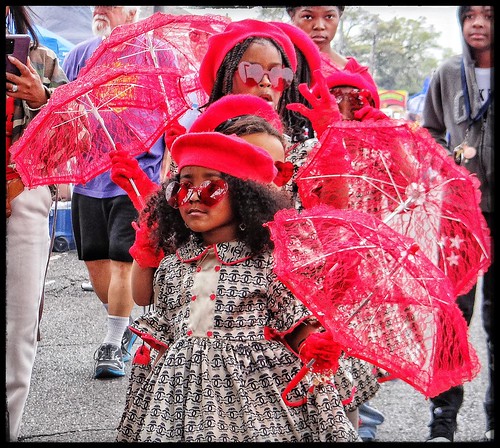 The next generation of Baby Dolls at Uptown Super Sunday 2024. Photo by MJ Mastrogiovanni.