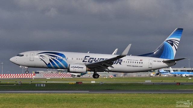 EgyptAir 🇪🇬 Boeing 737-800 SU-GEN