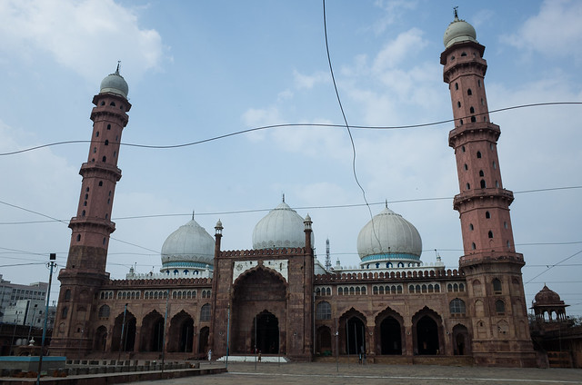 Mosquée Taj-ul-Masajid. Bhopal. Inde.