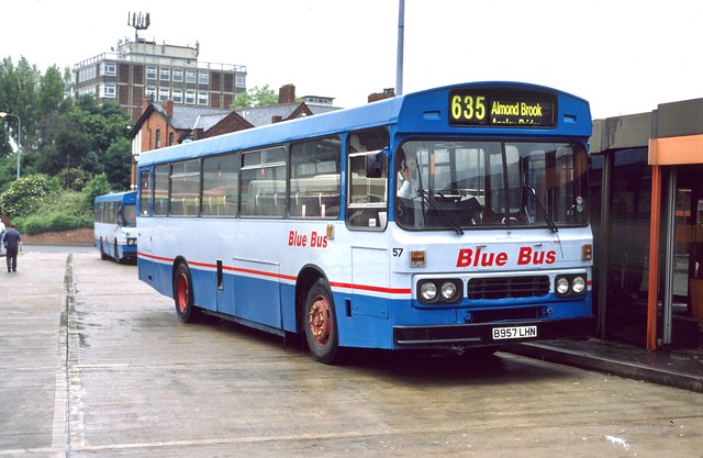 57. B957 LHN: Blue Bus, Horwich