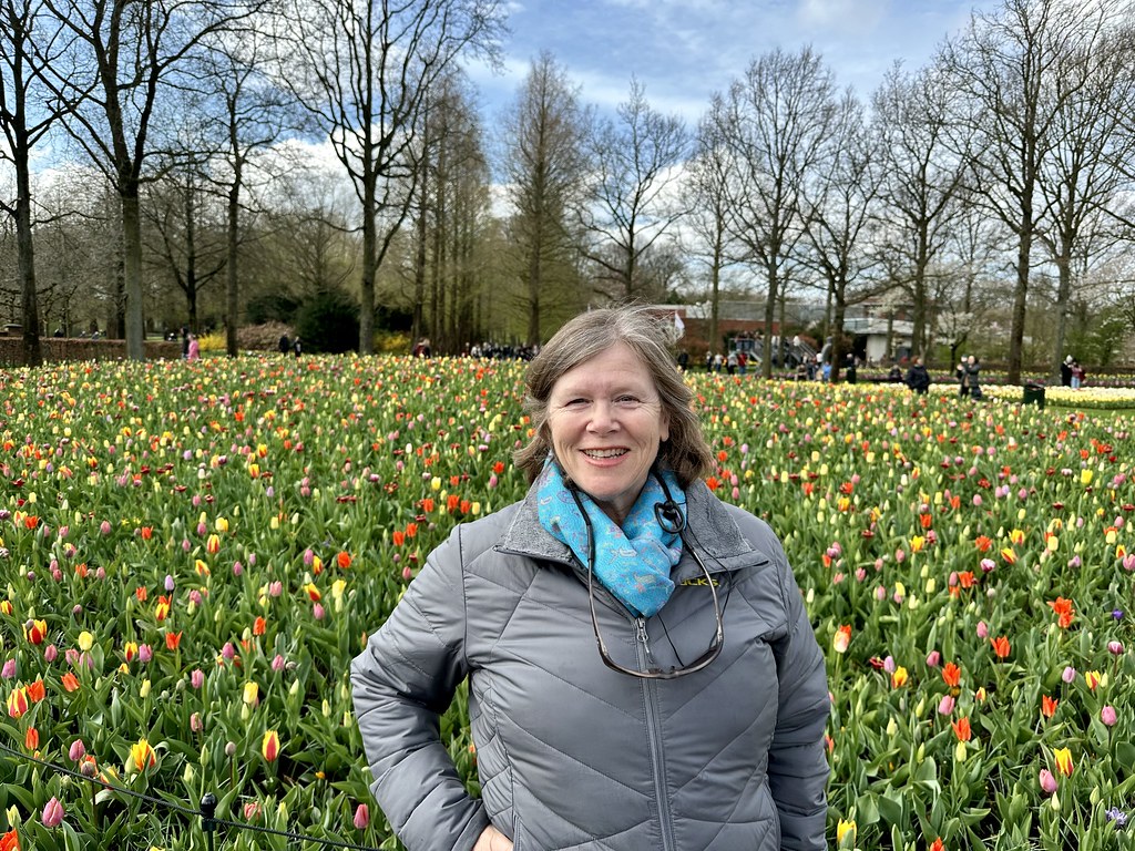 Nancy D. Brown Keukenhof Gardens tulips, Lisse, Netherlands