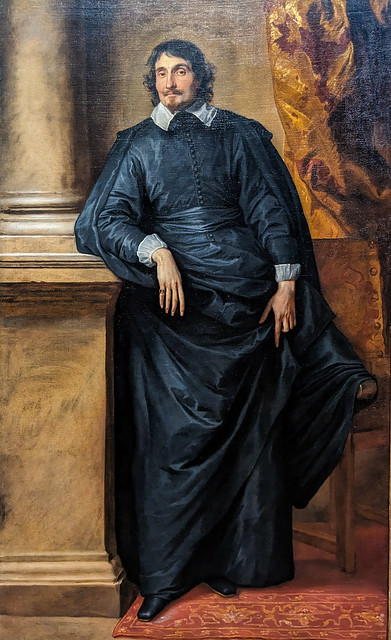 Portrait of the Abbe Scaglia by Anthony van Dyck
