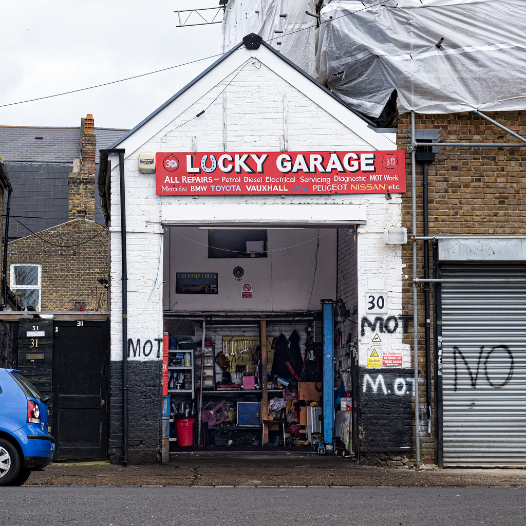 Lucky Garage, Morris Road, Leyton