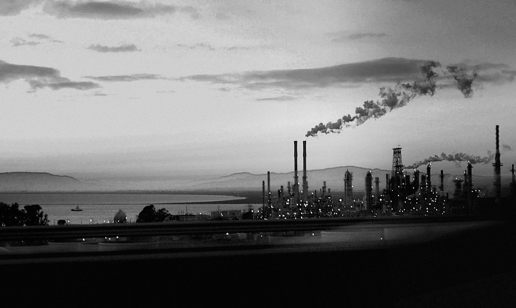San Pablo Bay and Rodeo Refinery
