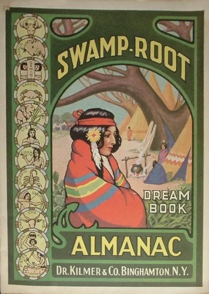 1941 Swamp Root Dream Book Weather Almanac