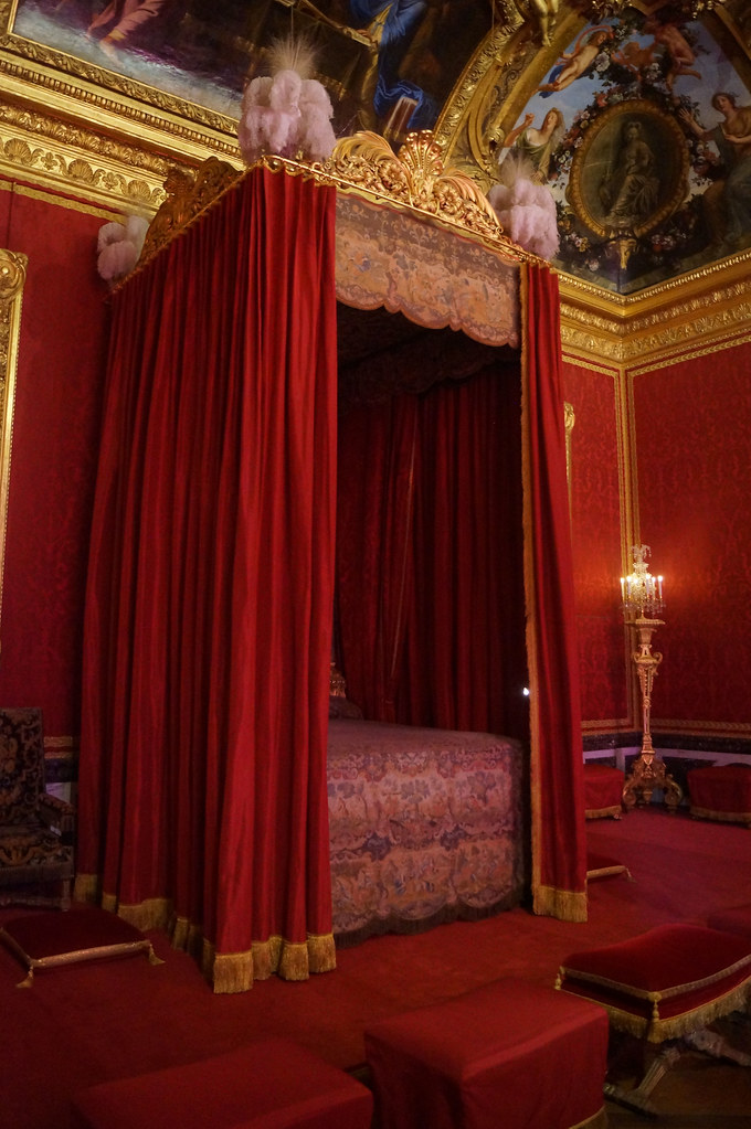2024-03-21 076 Paris, Versailles, königliches Schlafzimmer
