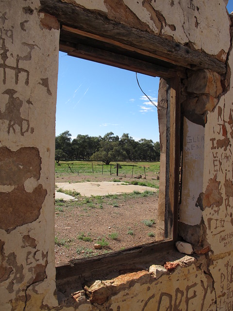 Old Window at Eringa ruins