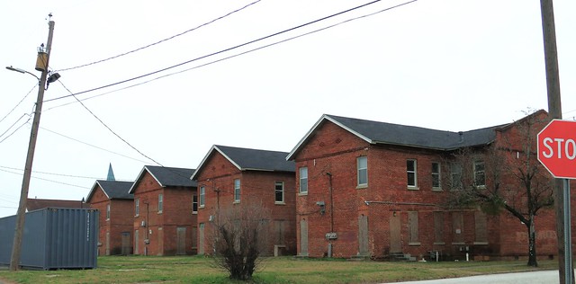 Abandoned Housing Project Buildings. Augusta, Georgia (Rear View) 2