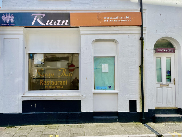 Ruan Thai, Zafran Indian (was). Weymouth, Dorset