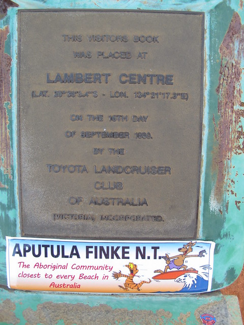 Lambert Centre plaque