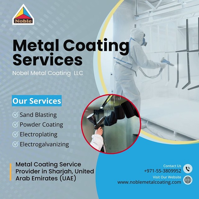 Metal Coating Services: Noble Metal Coating LLC - Sharjah UAE